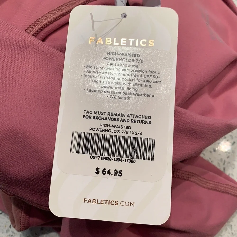 NWT Fabletics Highwaist Powerhold Leggings